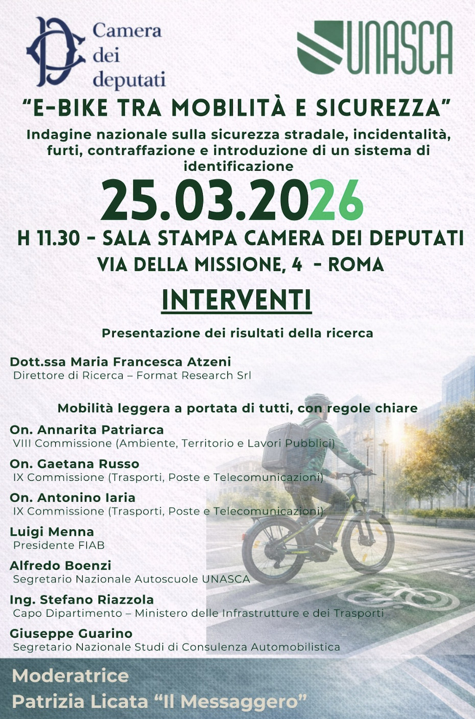 E-bike tra mobilità e sicurezza